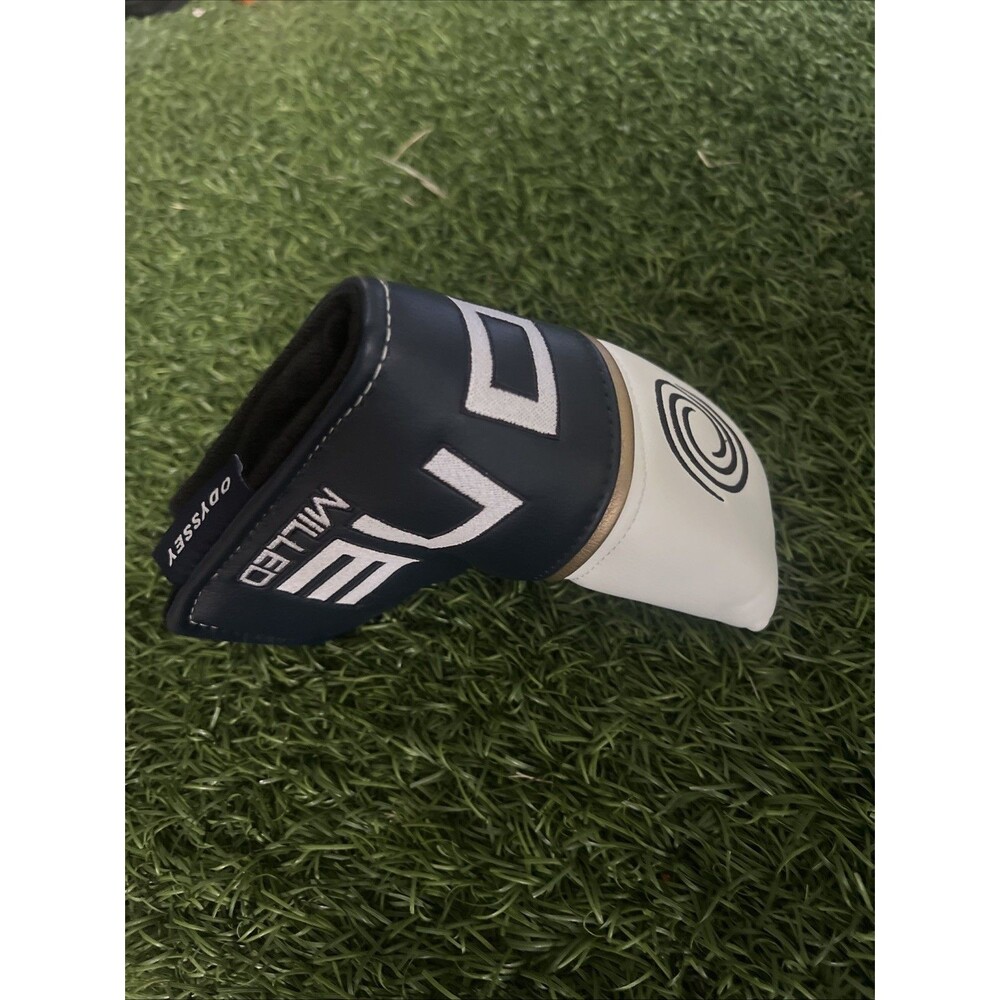 Odyssey Golf Ai-One Blade Putter Headcover White Blue Putter Cover